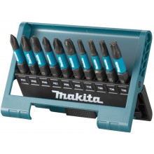 Makita E-12011 Bit-Set Impact Black 1/4" Impact Black, 10 tlg.