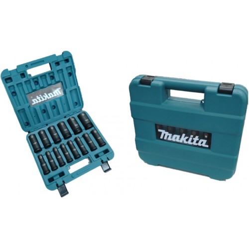 Makita Schlagnuss-Set Impact Black 14-tlg. 1/2" E-16586