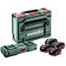 Metabo Basis-Set 4x LiHD 10Ah + ASC 145 DUO + metaBOX 685143000