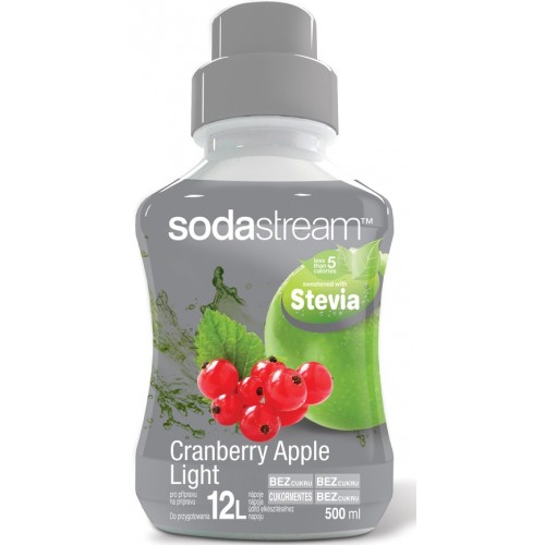 Sirup Cranberry-Apfel light 500 ml SODASTREAM mit Stevia