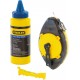 Stanley 0-47-465 PowerWinder Schlagschnur-Set mit blauer Kreide 30m