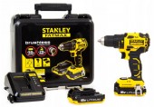 Stanley FMC627D2 FatMax Akku-Kompaktschlagbohrschrauber (57Nm/18V/2 x2,0Ah), Koffer