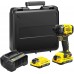 Stanley SFMCF810D2K-QW FatMaxV20 Akku-Schlagschrauber 1/4" (18V/2x2,0Ah), Koffer