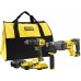 Stanley SFMCK216MDS-QW FatMax V20 Akku-Kombopack (18V/1x4,0Ah/1x2,0Ah), Tasche