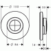 Hansgrohe Absperr- Und Umstellventil IControl UP, DN 20 Für Rainmaker , Chrom 15943000