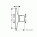 Hansgrohe AXOR Massaud Thermostat Unterputz 18740000