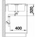 BLANCO METRA 45 S Compact Silgranit schwarz doppelseitige Ausführung 525912