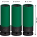 BOSCH PRO Impact Socket Set mit PET-Abdeckungen, 1/2", extra tief, 3-tlg. 2608003033