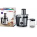 Bosch Entsafter VitaJuice 4 1000 W Silber, Schwarz MES4000