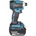 Makita DTD172RTJ Akku-Schlagschrauber 1/4" Li-ion LXT (2x18V/5,0Ah) Makpac