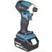 Makita DTD172RTJ Akku-Schlagschrauber 1/4" Li-ion LXT (2x18V/5,0Ah) Makpac