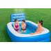 BESTWAY Waterfall Oasis Family Pool mit Wassersprinkler, 229 x 152 x 96 cm 54451