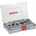 BOSCH 6-teiliges Rand- und Kantenfräser-Set, 1/4"-Schaft 2607017470