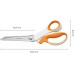 Fiskars Softgrip Zickzack-Schere, 24,2cm 1070024