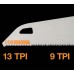 Fiskars PowerTooth Universal-Handsäge, 380 mm, 9 TPI 1062930