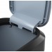 KIS DUAL TOUCH BIN M 25L Abfalleimer 26x37x47cm schwarz/grau