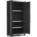 KIS XL GARAGE HOCH Kunststoffschrank 89x54x188cm schwarz